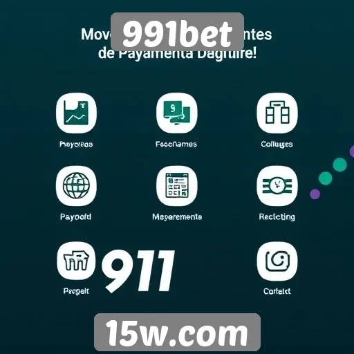 Métodos de pagamento disponíveis na 991bet